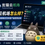龙猫云机场怎么样？2026年套餐价格、线路稳定性、全球节点和客户端使用说明