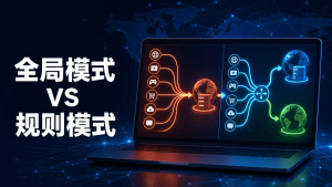 机场全局模式和规则模式区别及Clash小火箭设置指南