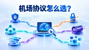 机场协议怎么选？2026年常见机场协议路径与适用场景对比图