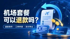 机场套餐可以退款吗？2026退款条件、工单申请与支付争议处理指南